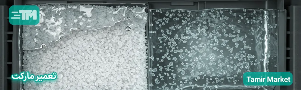 علت وجود آب در مخزن نمک ماشین ظرفشویی